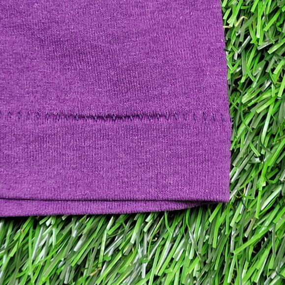 Vintage 1990 La-Paz Shirt Womens XL 22x28 Purple Spellout - Picture 12 of 12